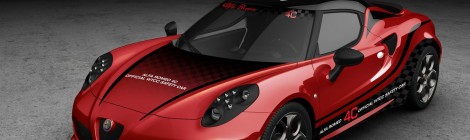 Alfa Romeo 4C será el auto de seguridad del FIA WTCC 2014