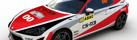 TOYOTA: El GT86 CS-R3, preparado para debutar en el WRC en Alemania