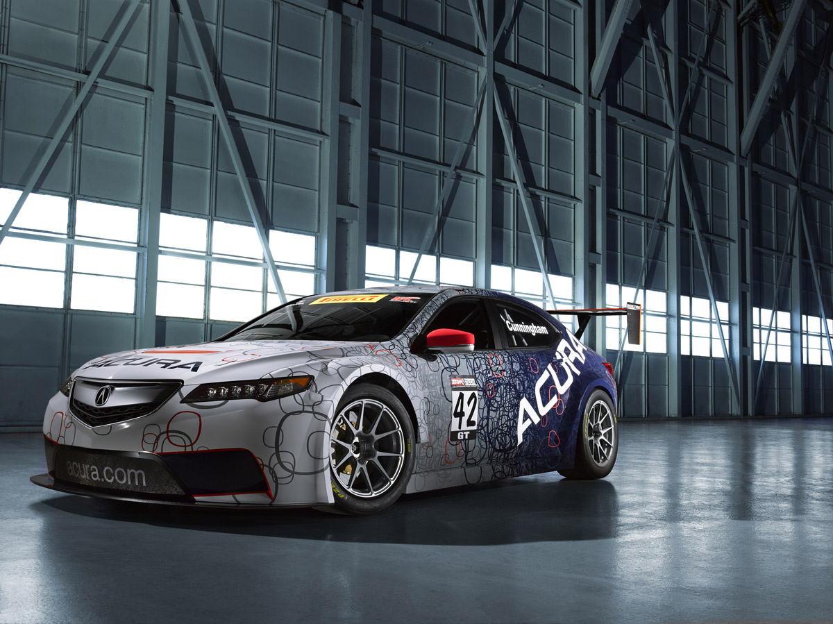 The 2015 Acura TLX GT Race Car