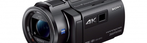 Sony Handycam 4K FDR-AXP33: mejor imagen y más estabilidad