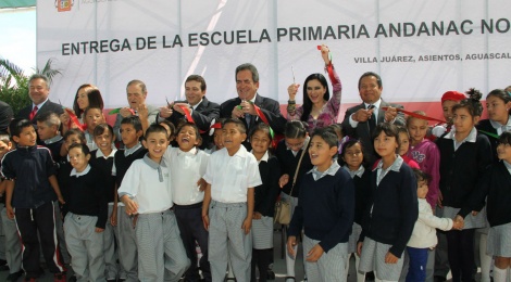 Nissan y ANDANAC inauguran en Aguascalientes su tercera escuela primaria