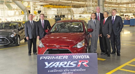 Inicia producción en México del Toyota Yaris R