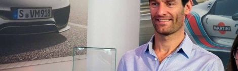 Porsche/Chopard: Mark Webber visita México