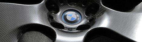 BMW estudia rines de fibra de carbón