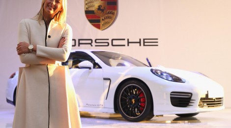 María Sharapova presenta su Porsche GTS