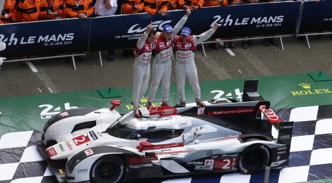 AUDI: gana por 13ª ocasión y dobletea en las  24 Horas de Le Mans