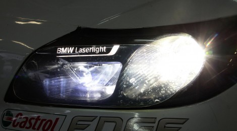 BMW: iluminación láser para las carreras