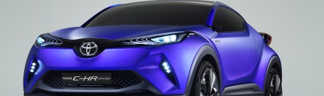 Toyota C-HR Concept, su visión de un crossover del segmento C