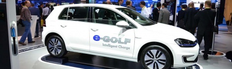 CES  VW: e-GOLF con carga inteligente