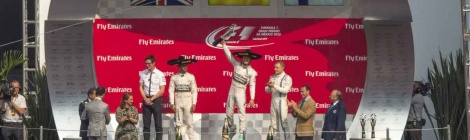 Nico Rosberg triunfa en el Gran Premio de México