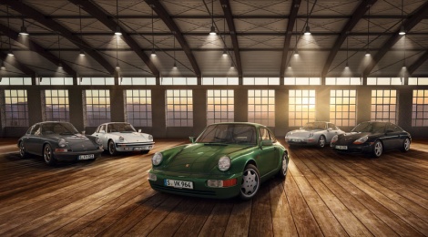 Techno Classica 2018: 70 años de deportivos Porsche y 30 del Type 964